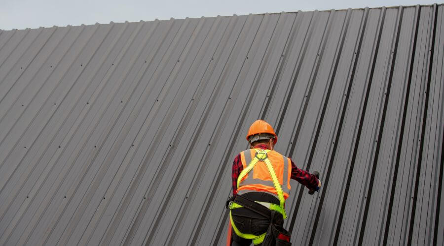 Professional metal roof installation services in Pleasant Grove, UT